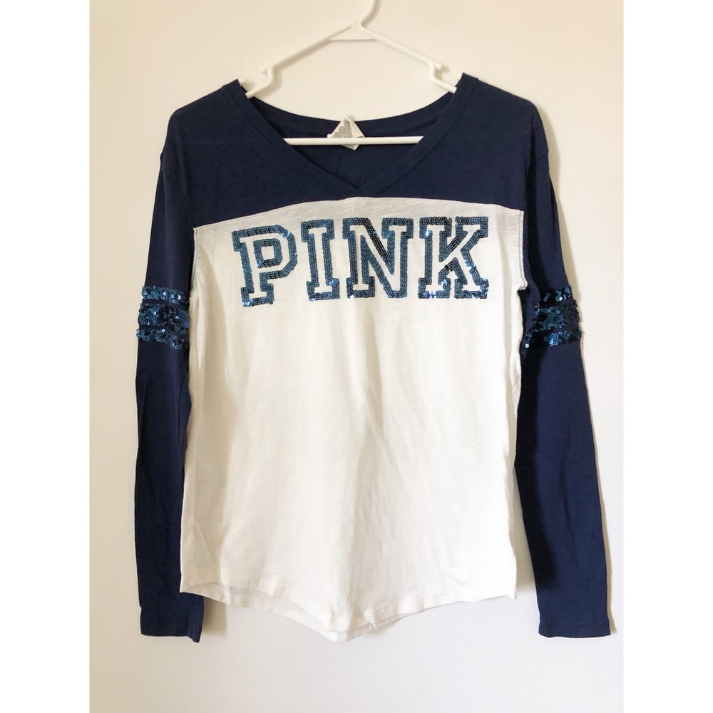 PINK Sequin Top